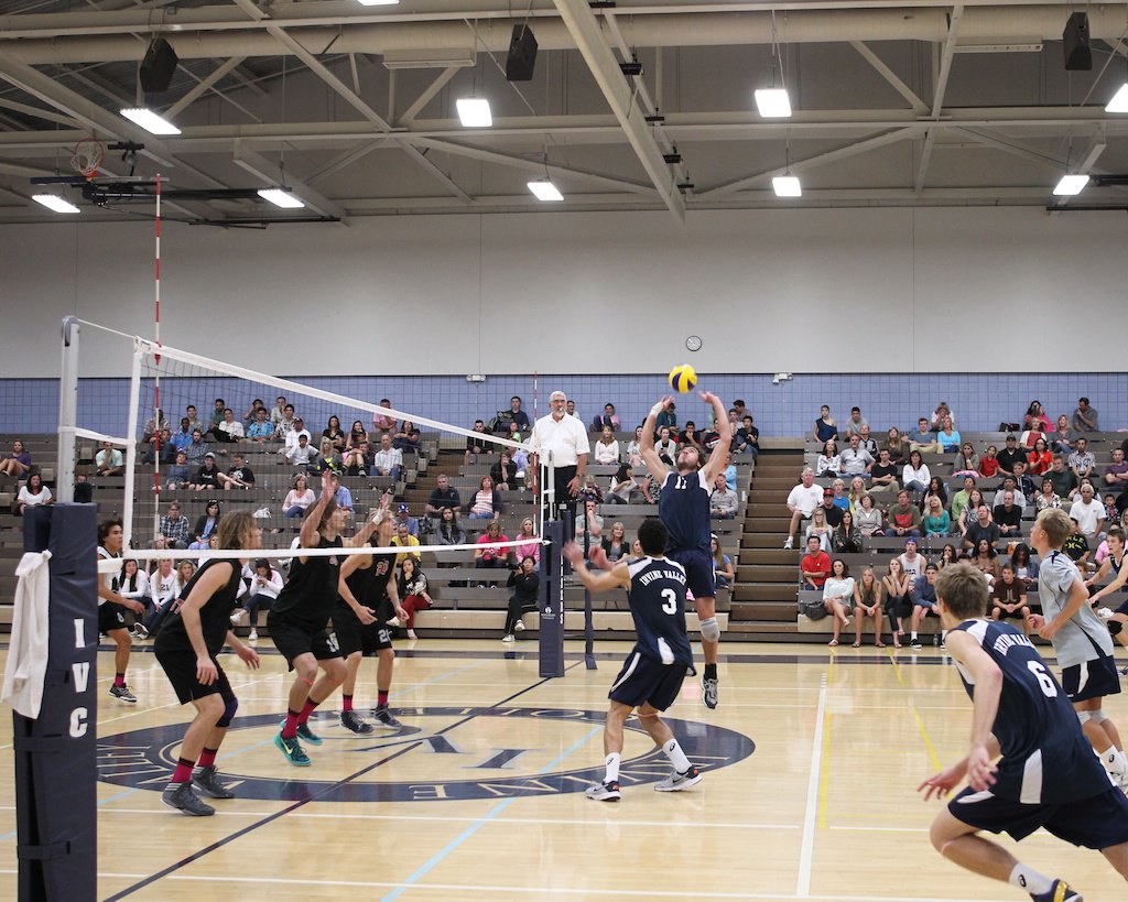 Irvine Valley College Men’s Volleyball Digs Pink! | Side-Out Foundation