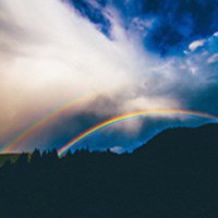 Staying Positive Rainbow
