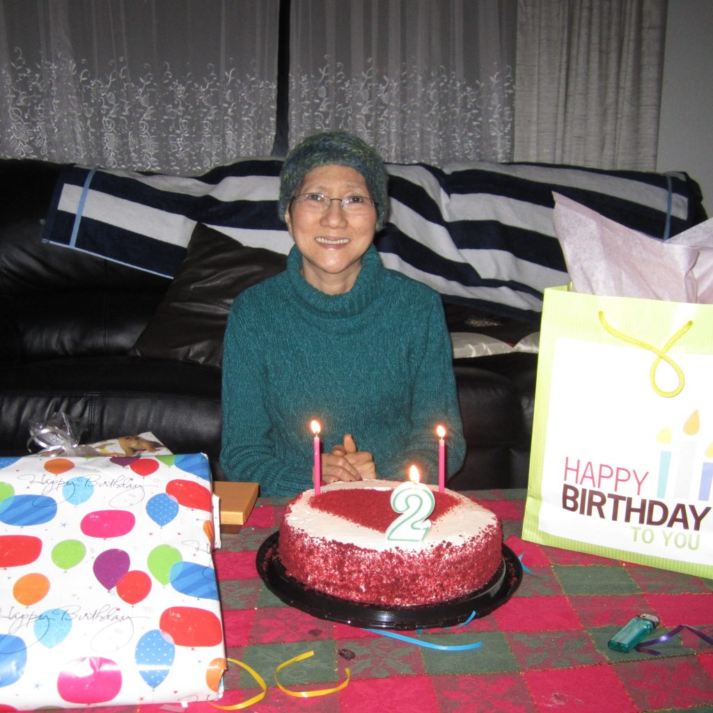 Esther's Mom on her birthday