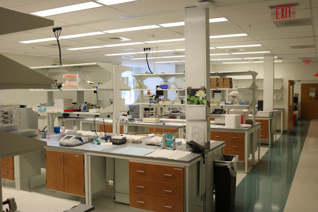Side-Out's research facility