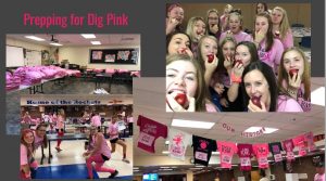 Prepping for Dig Pink