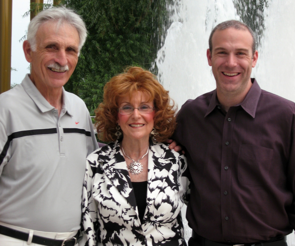Bryant, Gloria, and Rick at Lion King Image