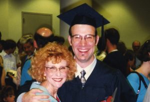 Rick and Gloria at his Graduation