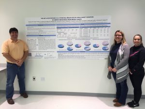 Chip Petricoin, Mariaelena Pierobon, Alex Reeder with Side-Out poster