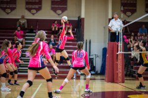 fundraising ideas - Oakton High School Volleyball Action Shot