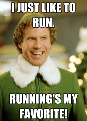 #WillToWay: Willpower and Running: A Love Story Buddy the Elf