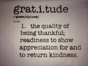 Definition of Gratitude