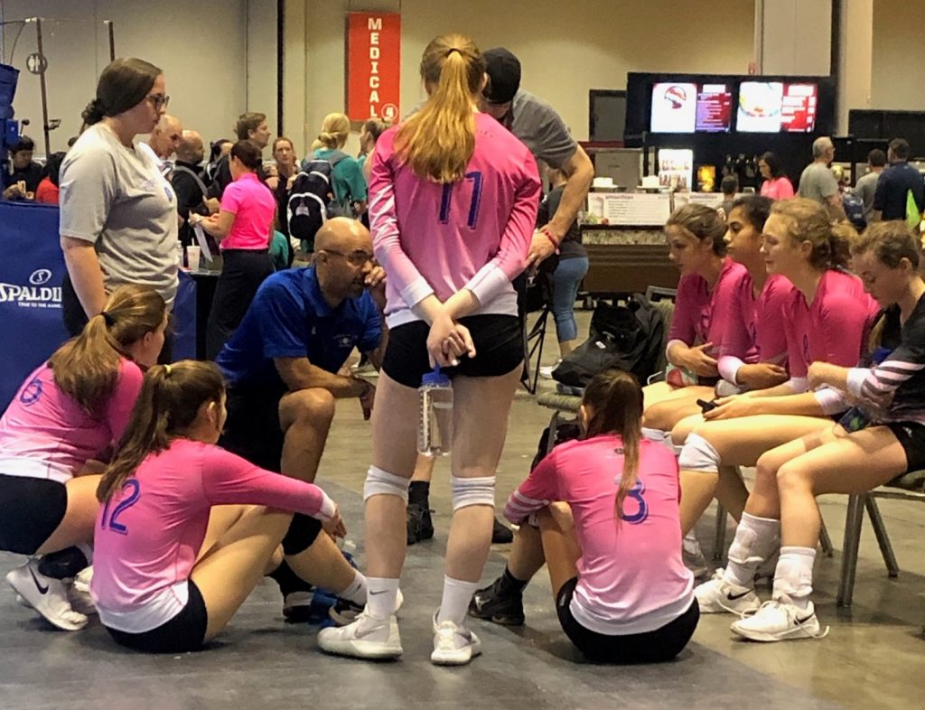 OVA on X: LVA 15 Elite sporting the pink jersey on Day 3 of AAU Nationals  for DIG PINK DAY for Breast Cancer Awareness. #AAUDigsPink.   / X