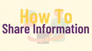 How to Share Information with Your Community TItle